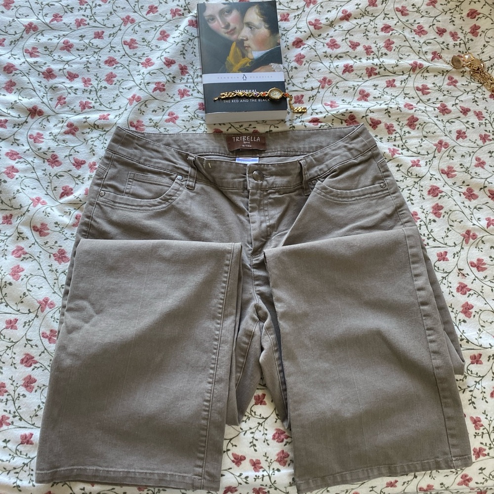 Tribal Women's Tan Bermudas